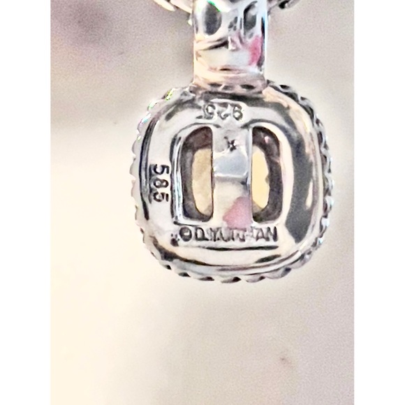 David Yurman Vintage Citrine Albion Pendant Necklace - 14K Yellow Gold💎💛🌟 - Picture 5 of 8